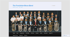 Desktop Screenshot of freckletonband.co.uk
